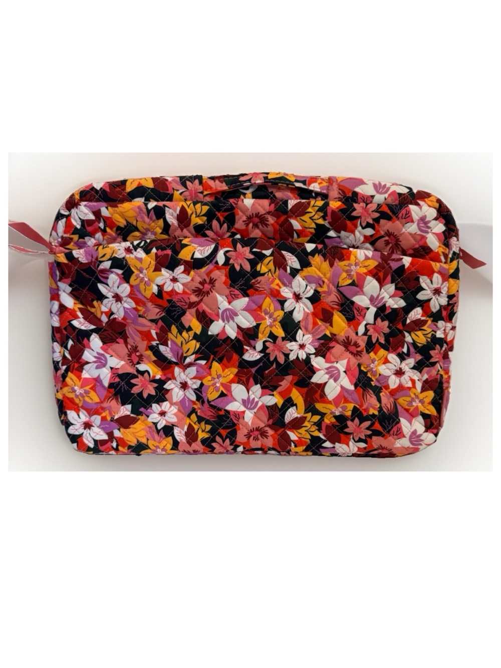 EUC Vera Bradley Laptop Organizer Case in Rosa Floral